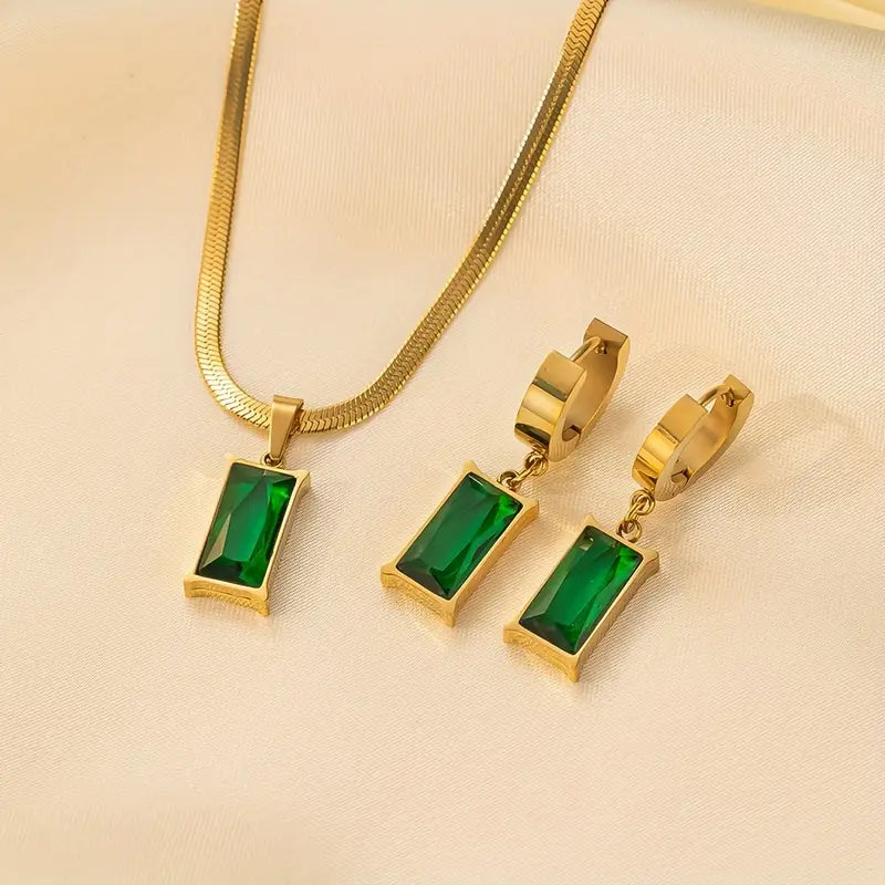 Iselotte Verdain Gold Jewelry Set