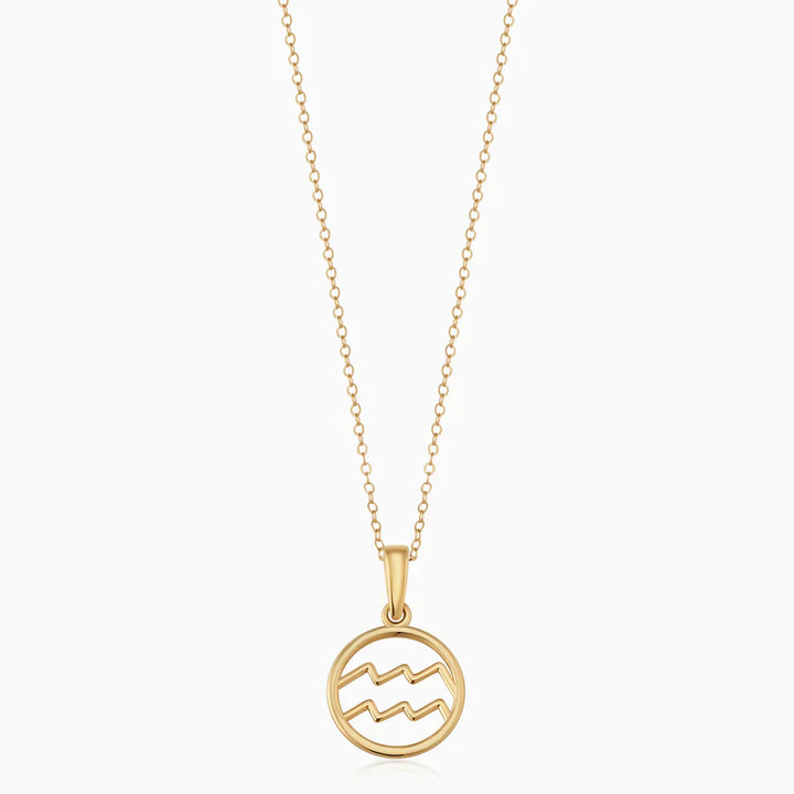Gold Zodiac Sign Necklace